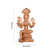 Mariamman Statue - 3 x 1.75 Inches | Panchaloha Statue/ Sitting Mariamman Idol for Pooja/ 85 Gms Approx - Panchaloha Murties