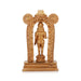 Guruvayurappan Idol Standing On Base - 6 x 3.5 Inches | Panchaloha Guruvayoorappan Vigraham With Arch for Pooja - Panchaloha Murties
