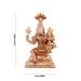 Lakshmi Hayagreevar Idol With Nagam - 3.5 x 2 Inches | Panchaloha Statue/ Lakshmi Hayagriva Statue for Pooja - Panchaloha Murties