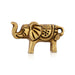 Trunk Up Elephant Statue - 1 x 1.5 Inches | Antique Brass Idol/ Elephant Idol for Home Decor - Table Stand Accessories