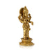 Lakshmi Standing On Lotus Base Murti - 6 Inches | Brass Idol / Laxmi Devi Statue for Pooja - Brass Murties