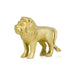 Lion Statue - 2.25 x 3 Inches | Brass Idol/ Lion Sculpture/ Lion Idol for Table Top - Table Stand Accessories