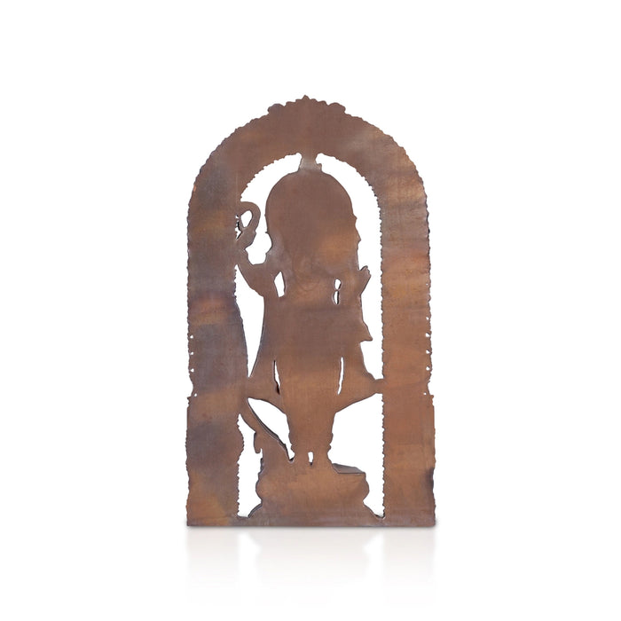 Ayothi Ramar With Arch Murti - 4.5 x 2.75 Inches | Copper Idol / Ayodhya Rama Statue for Pooja - Copper Murties