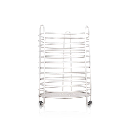 Cutlery Holder - 5.75 x 4 Inches | Stainless Steel Cutlery Stand/ Kitchen Organiser for Knives & Spoons - Kitchen