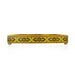 Serving Tray  - 7 x 10 Inches |  Silver & Gold Finish/ Aluminium Pooja Plate/ Meenakari Thali Plate for Home - Pooja Plate & Tray