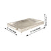 Serving Tray  - 11 x 16 Inches |  Silver & Gold Finish/ Aluminium Pooja Plate/ Meenakari Thali Plate for Home - Pooja Plate & Tray