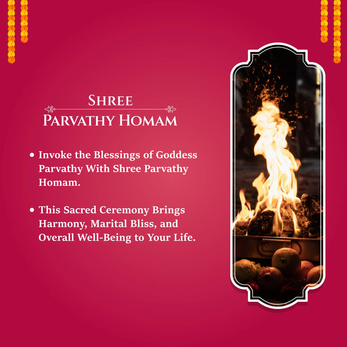 Shree Parvathy Homam | Shri Parvathi Homam