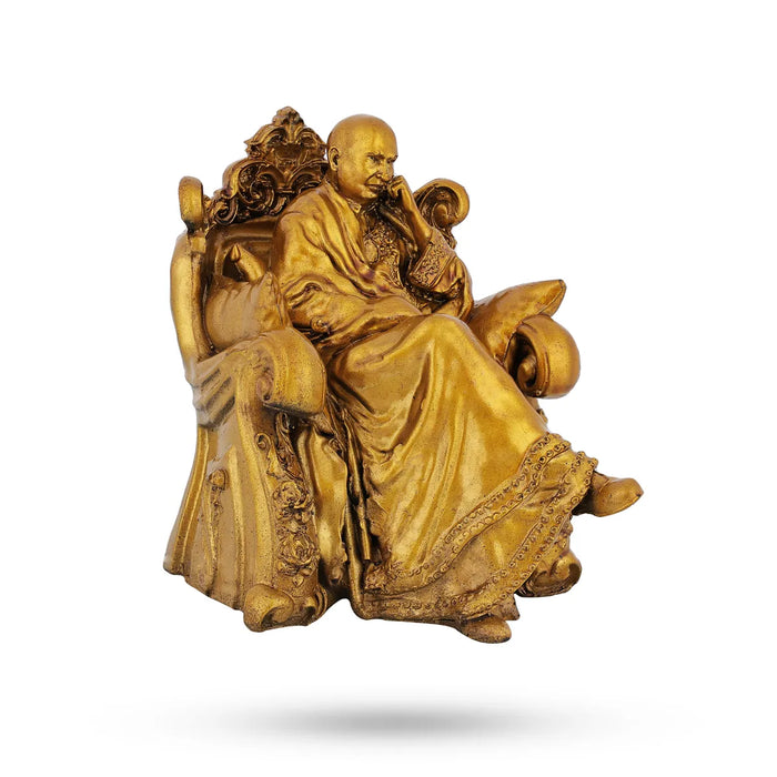 Delhi Guruji Idol – 4 X 3.25 Inches | Decorative Guruji Murti / Spiritual Home Decor Statue