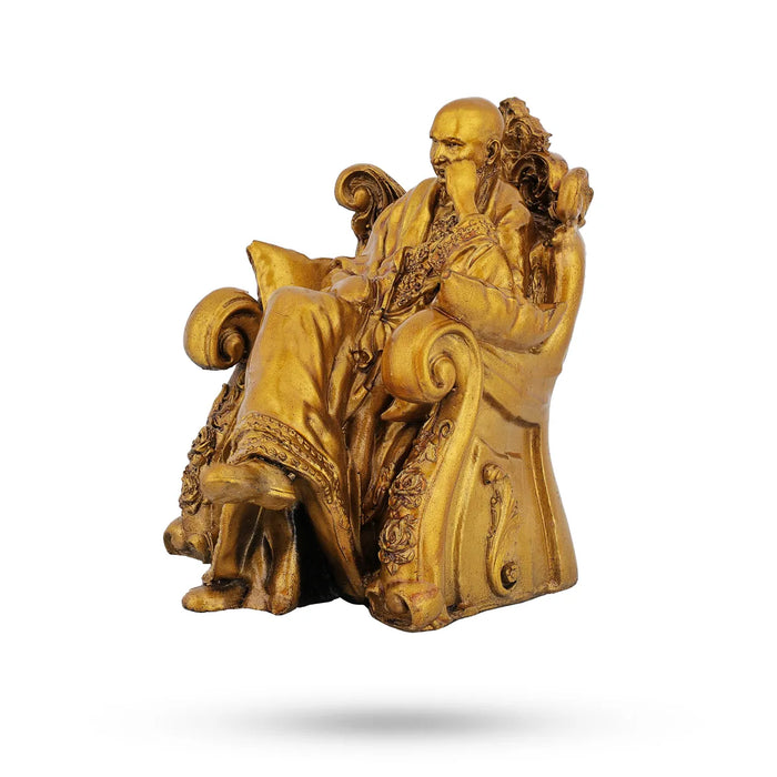 Delhi Guruji Idol – 4 X 3.25 Inches | Decorative Guruji Murti / Spiritual Home Decor Statue