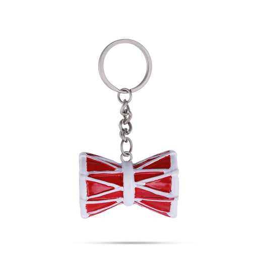 Damru Design Key Chain - 0.5 X 1.5 Inches | Key Ring/ Key Holder For Gifting, Car And Bike - Key Chain & Key Holder