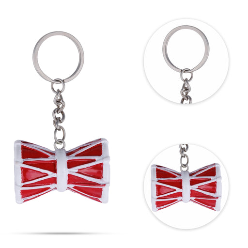 Damru Design Key Chain - 0.5 X 1.5 Inches | Key Ring/ Key Holder For Gifting, Car And Bike - Key Chain & Key Holder