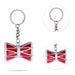 Damru Design Key Chain - 0.5 X 1.5 Inches | Key Ring/ Key Holder For Gifting, Car And Bike - Key Chain & Key Holder