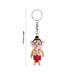 Ganesh Murti Design Key Chain - 0.25 X 2.75 Inches | Key Ring/ Key Holder For Gifting, Car And Bike - Key Chain & Key Holder