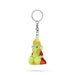 Ganesha with Tabla Key Chain - 2.25 x 1 Inches | Key Ring / Cute Keychain for Bike - Key Chain & Key Holder