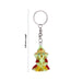 Ganesh Murti Design Key Chain - 0.75 X 2.25 Inches | Key Ring/ Key Holder For Gifting, Car And Bike - Key Chain & Key Holder
