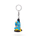 Shankar Sitting Key Chain - 2 x 1 Inches | Key Ring / Cute Keychain for Bike - Key Chain & Key Holder