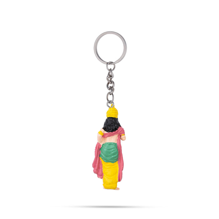 God Key Chain - 3 x 1 Inches | Key Ring / Cute Keychain for Bike - Key Chain & Key Holder