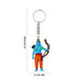 Ramar Key Chain - 2.5 x 1.5 Inches | Key Ring / Cute Keychain for Bike - Key Chain & Key Holder