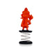 Spring Anjaneya Statue Car Dashboard Stand - 5 X 2 Inches | Car Decor/ Red Colour Hanuman Statue For Gifting - Car Stand & Car Accessories