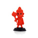 Anjaneya Statue Car Dashboard Stand - 3.75 X 1.5 Inches | Car Decor/ Red Colour Hanuman Statue For Gifting - Car Stand & Car Accessories