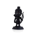 Ayodhya Ram Lalla Ji Car Dashboard Stand - 4 X 1.5 Inches | Car Decor/ Black Colour Rama Idol For Gifting - Car Stand & Car Accessories