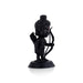Ayodhya Ram Lalla Ji Car Dashboard Stand - 4 X 1.5 Inches | Car Decor/ Black Colour Rama Idol For Gifting - Car Stand & Car Accessories