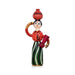 Lady Doll Carrying Pot - 8.25 x 3.5 Inches | Wood Sculpture/ Wooden Toy for Kids & Table Decor - Traditional Games & Toys
