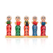 Iyer Musical Band Set - 4.25 x 7.5 Inches | Wood Sculpture/ Painted Wooden Toy for Table Top & Kids - Traditional Games & Toys