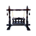 Wooden Jhula - 10.5 x 12 x 6.5 Inches | Wooden Jhoola/ Wooden Swing Jhula for Deity - Jhulas & Unjal Items