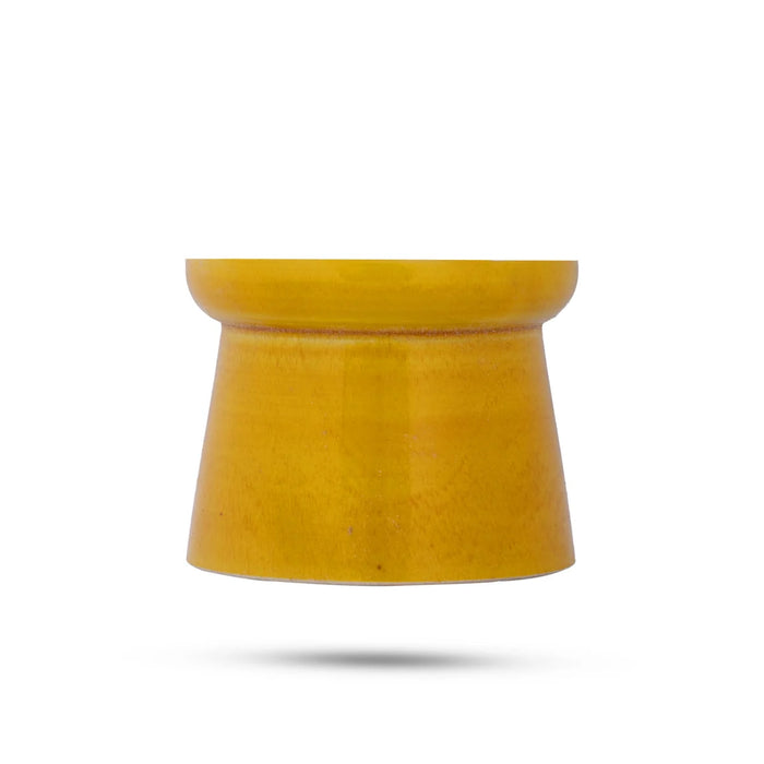 Kumkum Pot - 2.5 x 2 Inches | Wooden Sindoor Pot/ Kumkum Bharani for Pooja