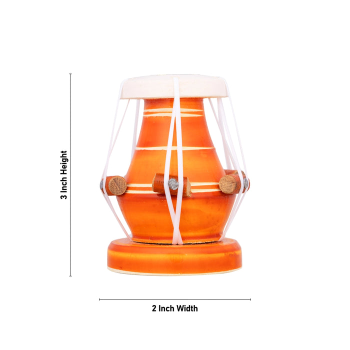 Agarbathi Stand - 3 x 2 Inches | Wooden Agarbatti Holder/ Tabla Design Incense Stick Holder for Pooja/ Assorted Colour - Agarbathi Stand