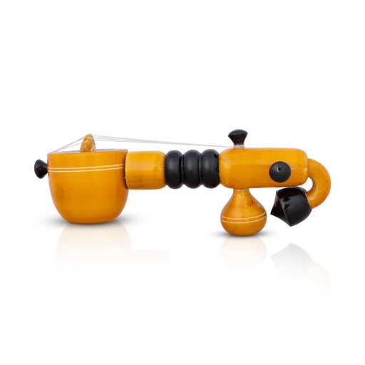 Wooden Veena - 2.5 x 7.5 Inches | Handcrafted Veenai/ Decorative Showpiece for Table Decor - Table Stand Accessories