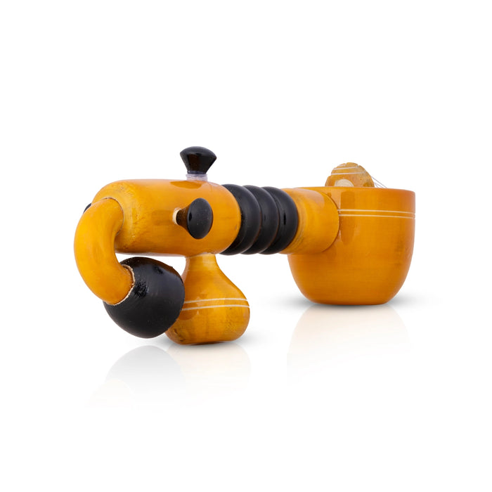 Wooden Veena - 2.5 x 7.5 Inches | Handcrafted Veenai/ Decorative Showpiece for Table Decor - Table Stand Accessories