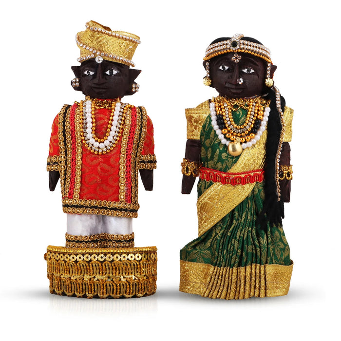 Handcrafted Kolu Bommai inspired by Indian culture, perfect for golu doll set