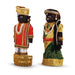Marapachi Bommai Pair - 6 x 2.75 Inches | Marapachi Doll/ Kolu Bommai/ Decorative Doll/ Wood Sculpture for Home - Marapachi Bommai