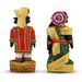 Marapachi Bommai Pair - 6 x 2.75 Inches | Marapachi Doll/ Kolu Bommai/ Decorative Doll/ Wood Sculpture for Home - Marapachi Bommai