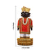 Marapachi Bommai Pair - 6 x 2.75 Inches | Marapachi Doll/ Kolu Bommai/ Decorative Doll/ Wood Sculpture for Home - Marapachi Bommai