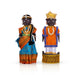 Marapachi Bommai Pair - 8 x 3.5 Inches | Marapachi Doll/ Kolu Bommai/ Decorative Doll/ Wood Sculpture for Home - Marapachi Bommai