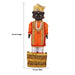 Marapachi Bommai Pair - 10 x 3.5 Inches | Marapachi Doll/ Kolu Bommai/ Decorative Doll/ Wood Sculpture for Home - Marapachi Bommai