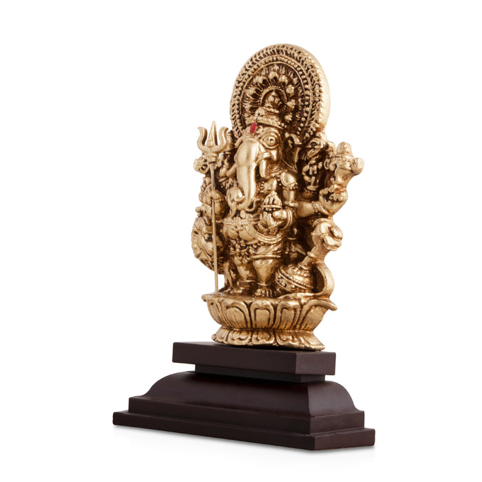 Subha Drishti Ganapathi - 5 x 3.25 Inches | Shubha Drishti Ganapathi/ Drishti Ganesha for Home - Wall Hanging