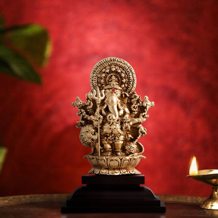 Subha Drishti Ganapathi - 5 x 3.25 Inches | Shubha Drishti Ganapathi/ Drishti Ganesha for Home