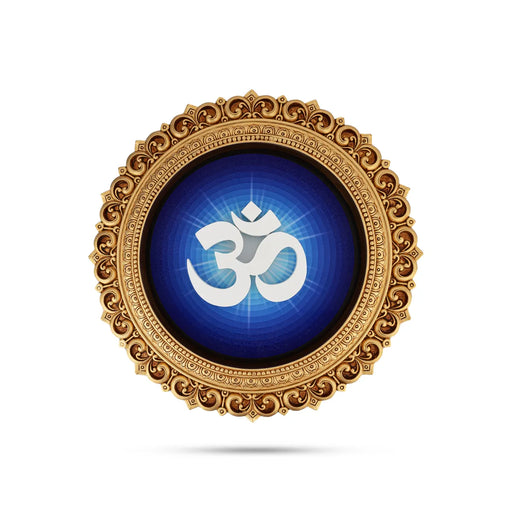 Subha Drishti Wall hanging - 15 Inches | Om design | Wall Decor For Home & Pooja - Wall Hanging