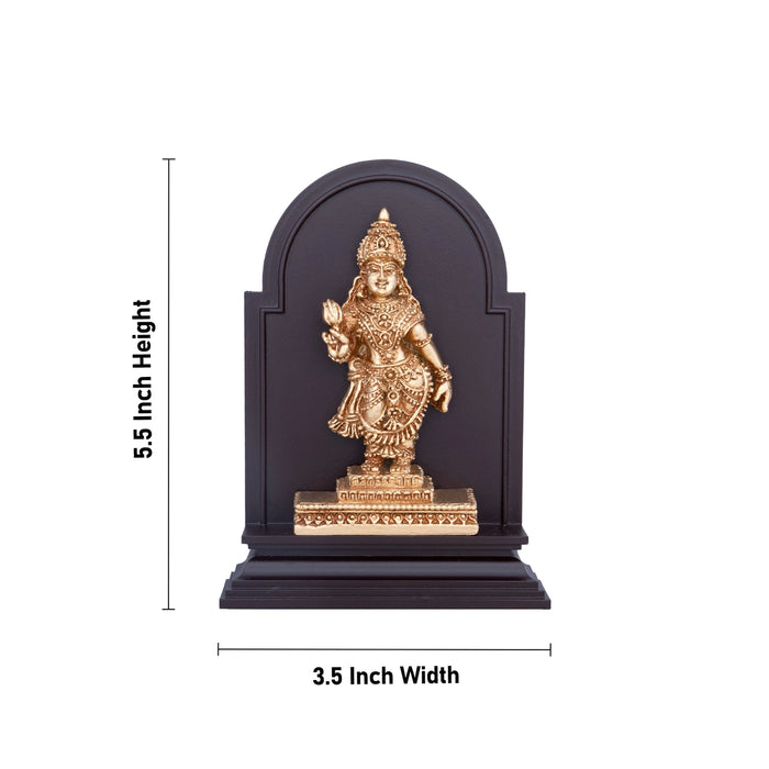 Kanyaka Parameswari Devi Idol With Base - 5.5 x 3.5 Inches | Resin Statue/ Kanyaka Parameswari Statue for Pooja - Fibre Murties