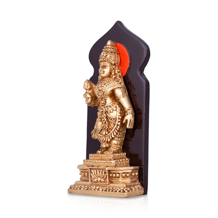 Kanyaka Parameswari Devi Standing On Base - 5.5 x 2.5 Inches | Resin Statue/ Kanyaka Parameswari for Pooja - Fibre Murties