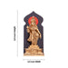 Kanyaka Parameswari Devi Standing On Base - 5.5 x 2.5 Inches | Resin Statue/ Kanyaka Parameswari for Pooja - Fibre Murties
