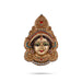 Durga Face Wall Hanging - 8 x 5.5 Inches | Resin Wall Hanger/ Maa Durga Face Wall Hanging for Home - Wall Hanging