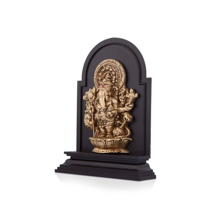 Subha Drishti Ganapathi - 5.5 x 4 Inches | Ganesha Idol/ Vinayagar for Home