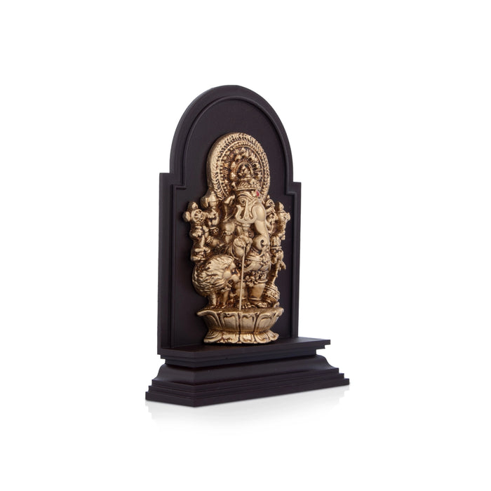 Subha Drishti Ganapathi - 5.5 x 4 Inches | Ganesha Idol/ Vinayagar for Home