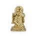 Radha Krishna Murti With Base - 3 x 2 Inches | Resin Statue/ Gold Polish Radha Krishna Idol for Pooja - Fibre Murties