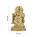 Radha Krishna Murti With Base - 3 x 2 Inches | Resin Statue/ Gold Polish Radha Krishna Idol for Pooja - Fibre Murties